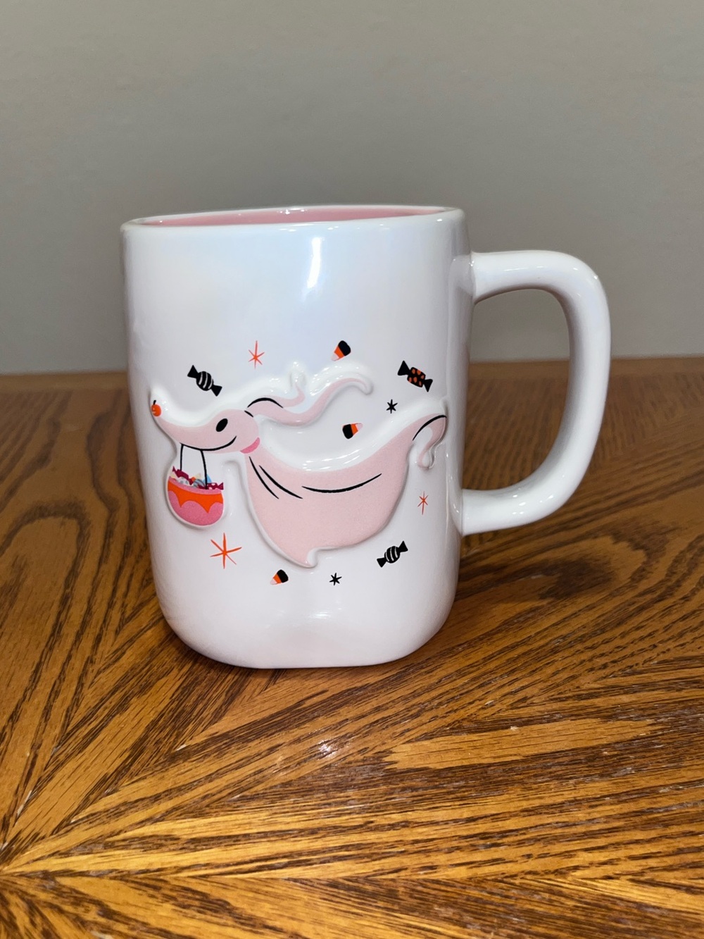 Rae Dunn X Disney Nightmare Before Christmas Zero Haunted Hound Mug 18oz EUC